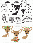 Fawn & Flora Stamp Set