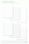 Pencil Me In Patterned Paper Pad 4 1/4" x 5 1/2" (36 sheets)