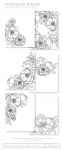 Peonies on Parade Coloring Sheets (18 sheets)