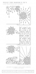 What the Doodle: Sun Coloring Sheets (18 sheets)