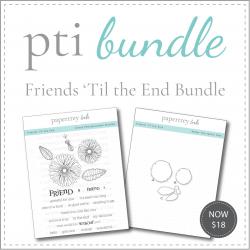 Friends 'Til the End Stamp Set + Die Bundle