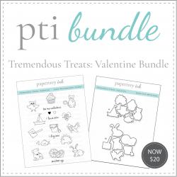 Tremendous Treats: Valentine Stamp Set + Die Bundle