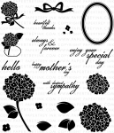 Happy Hydrangea Stamp Set + Die Bundle