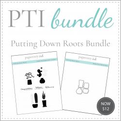 Putting Down Roots Stamp Set + Die Bundle