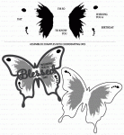 Enclosed: Butterfly Mini Stamp Set + Die Bundle