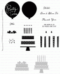 Invitation Basics Stamp Set + Die Bundle