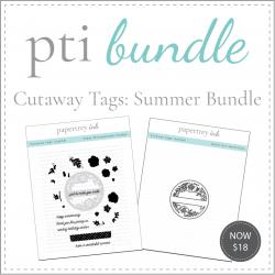 Cutaway Tags: Summer Stamp Set + Die Bundle