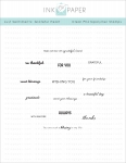 Just Sentiments: Grateful Heart Mini Stamp Set