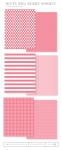 Bitty Big: Berry Sorbet Color Collection (24 sheets)