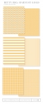 Bitty Big: Harvest Gold Color Collection (24 sheets)