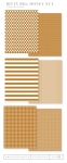 Bitty Big: Honey Nut Color Collection (24 sheets)
