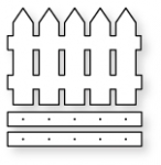 Papertrey Ink - Picket Fence Die