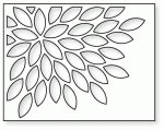 Papertrey Ink - Cover Plate: Mighty Bloom Die