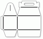 Papertrey Ink - Gable Box Die