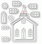 Papertrey Ink - Tiny Town: Church Die