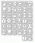 Papertrey Ink - Tiny Stitched Alphabet Blocks Die