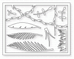 Papertrey Ink - Cover Plate: Mighty Jungle Die