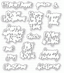 Papertrey Ink - Penned Elegance: Christmas Die