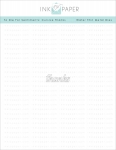 To Die For Sentiments: Cursive Thanks Die