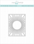 On the Border: Sunburst Frame Die