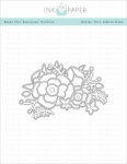 Beautiful Bouquet Outline Die