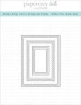 Border Bling: Skinny Diagonals Frame Die