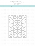Cover Plate: Herringbone Die