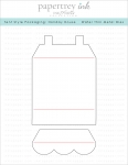 Tent Style Packaging: Holiday House Die