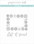 Border Bling: Snow Flakes Die