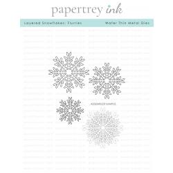 Layered Snowflakes: Flurries Die