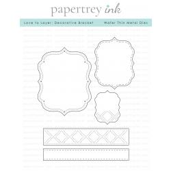 Love to Layer: Decorative Bracket Die