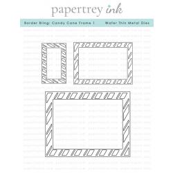 Border Bling: Candy Cane Frame 1 Die