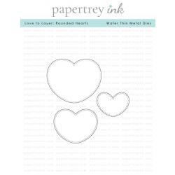 Love to Layer: Rounded Hearts Die