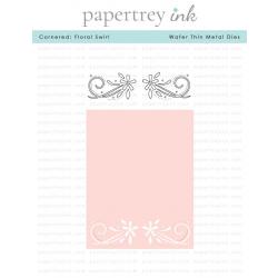 Cornered: Floral Swirl Die