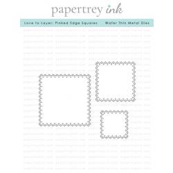 Love to Layer: Pinked Edge Squares Die