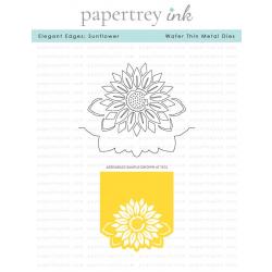 Elegant Edges: Sunflower Die