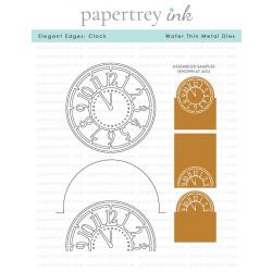Elegant Edges: Clock Die