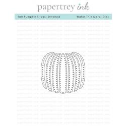 Tall Pumpkin Slices: Stitched Die