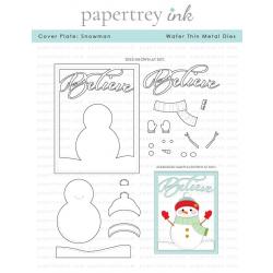 Cover Plate: Snowman Die