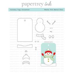 Holiday Tag: Snowman Die