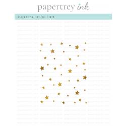 Stargazing Hot Foil Plate
