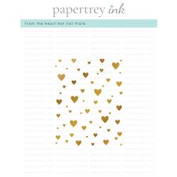 From the Heart Hot Foil Plate