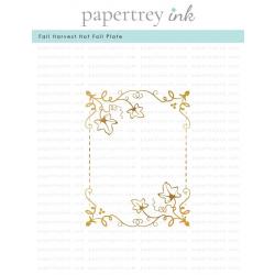 Fall Harvest Hot Foil Plate