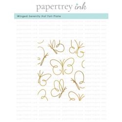 Winged Serenity Hot Foil Plate