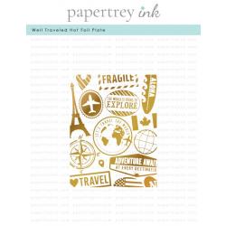 Well Traveled Hot Foil Plate