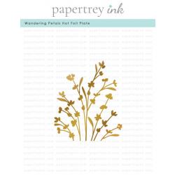 Wandering Petals Hot Foil Plate