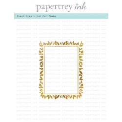 Fresh Greens Hot Foil Plate