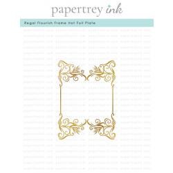 Regal Flourish Frame Hot Foil Plate