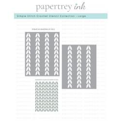 Simple Stitch Crochet Stencil Collection - Large  (set of 2)