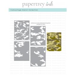 Camouflage Stencil Collection (set of 4)
